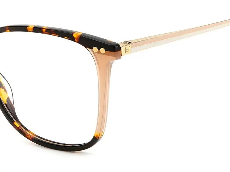 Carolina Herrera Donna HER 0165 XLT Montature da vista Acetato Havana Squadrata miniatura 2