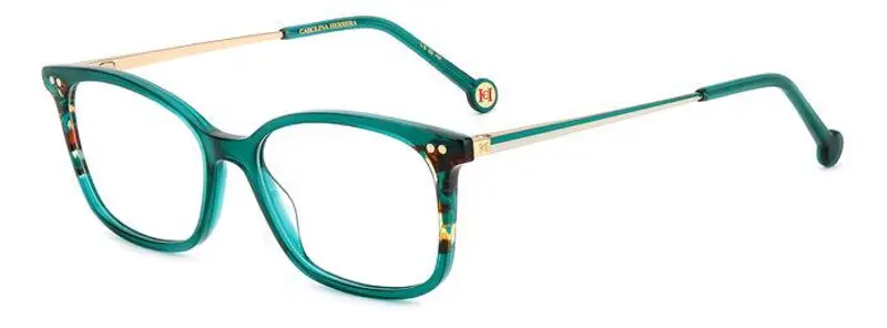 Carolina Herrera Donna HER 0167 XGW Montature da vista Acetato Verde  Squadrata