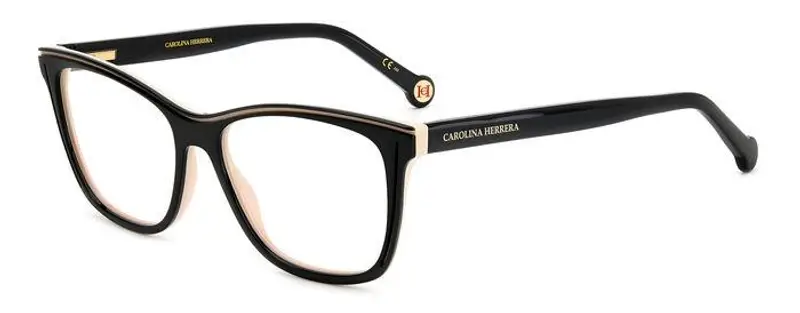 Carolina Herrera Donna HER 0172 KDX Montature da vista Acetato Nero  Squadrata