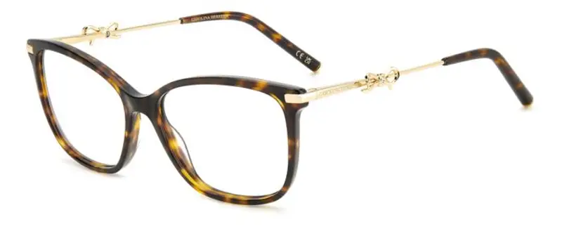 Carolina Herrera Donna HER 0218 LVL Montature da vista Bio-acetato Marrone  Squadrata