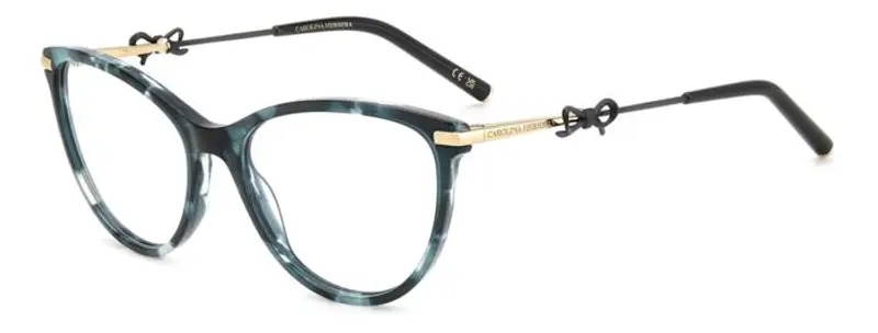 Carolina Herrera Donna HER 0219 GC1 Montature da vista Bio-acetato Verde  Cat Eye