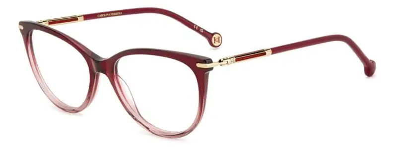 Carolina Herrera Donna HER 0231 2OO Montature da vista Acetato Rosso  Cat Eye