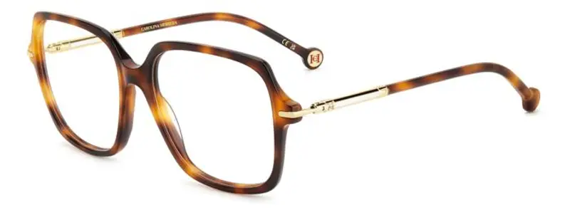 Carolina Herrera Donna HER 0233 WR9 Montature da vista Acetato Marrone  Squadrata