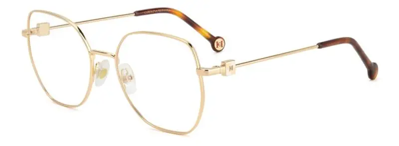 Carolina Herrera Donna HER 0242 0NR Montature da vista Metallo Oro  Geometrica