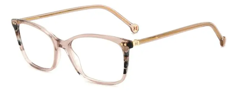 Carolina Herrera Donna HER 0246 L93 Montature da vista Acetato Pesca  Squadrata