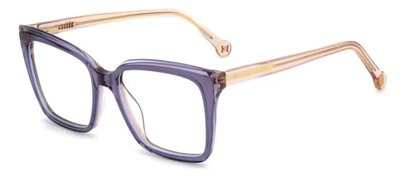 Carolina Herrera Donna HER 0251/G 789 Montature da vista Acetato Lilla  Squadrata