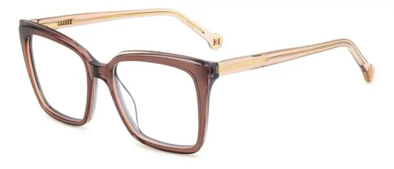 Carolina Herrera Donna HER 0251/G TUI Montature da vista Acetato Marrone  Squadrata