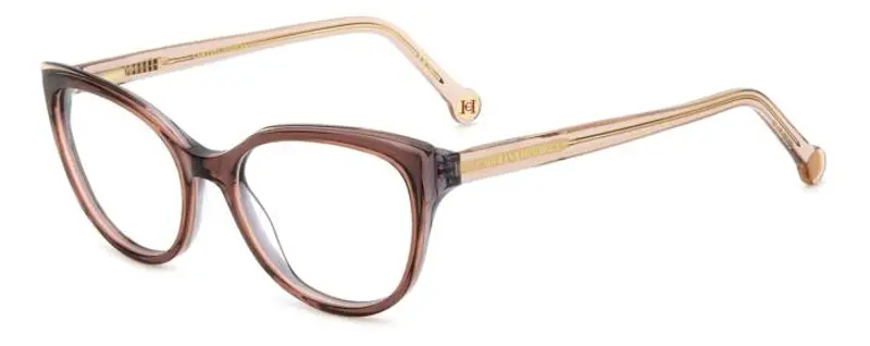 Carolina Herrera Donna HER 0253 TUI Montature da vista Acetato Marrone  Cat Eye