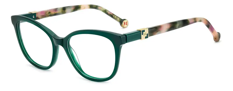 Carolina Herrera Donna HER 0299 1ED Montature da vista Acetato Verde  Squadrata Normale