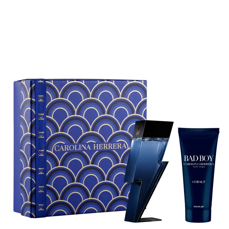 Set Carolina Herrera Bad Boy Cobalt - Edp Electrique 100 ml