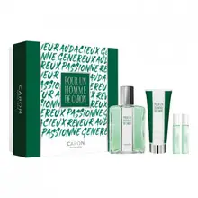 Set regalo de Caron EDT 125 ml, gel doccia 75 ml, miniatura Le Matin EDT 5 ml e miniatura Le Soir EDP 5 ml per Uomo