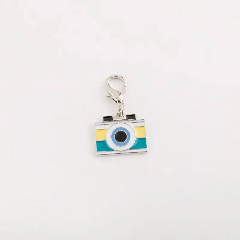 Charm macchina fotografica - Sweet charm - CHAR, Azzurro /Multicolore