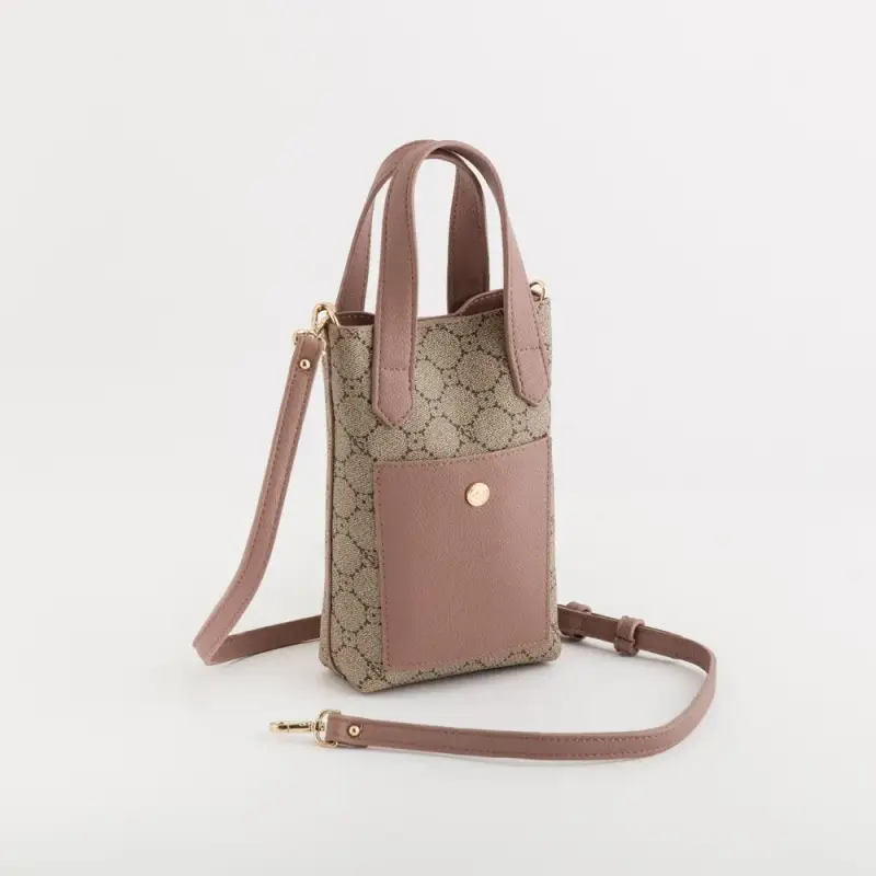 Portacellulare - Diana wallet winter - PORTACELL, Tortora/Cipolla