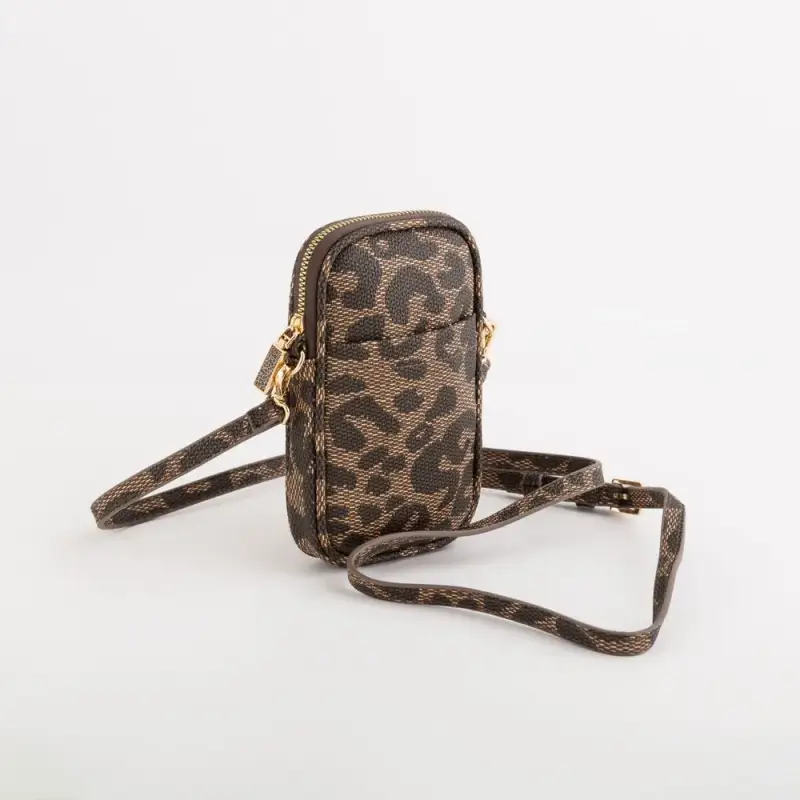 Portacellulare - Sabrina Wallet - PORTA, Marrone/Multicolore