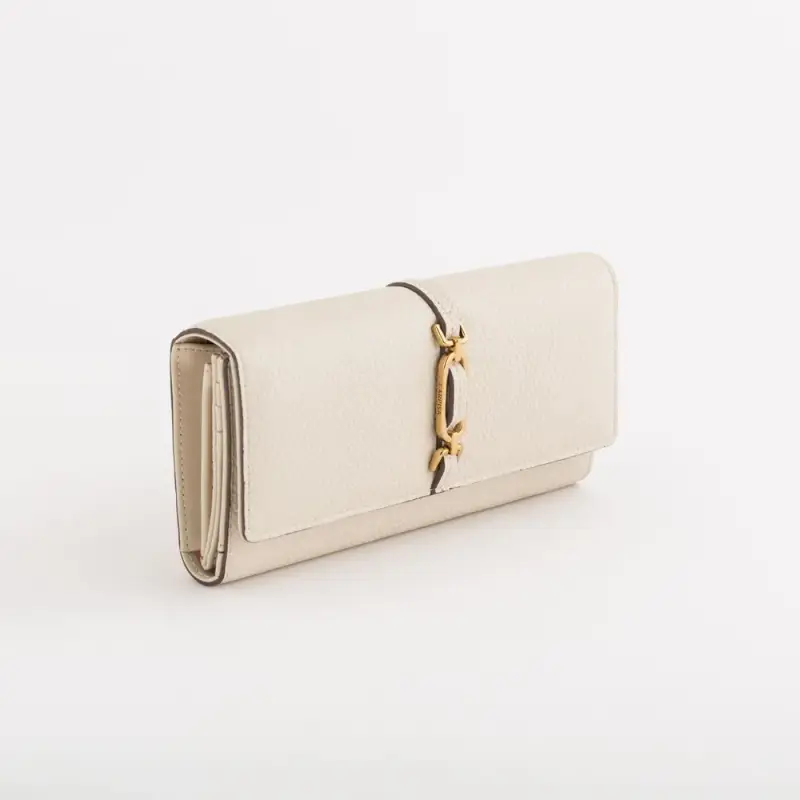 Portafoglio grande - Giulia Wallet Crema