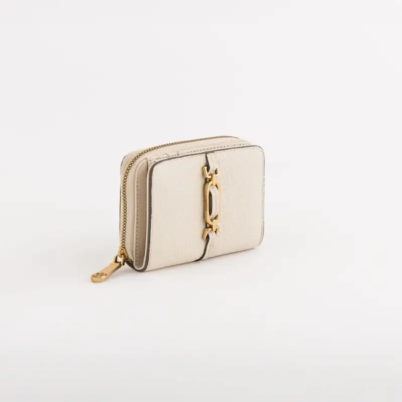 Portafoglio piccolo - Giulia Wallet Crema