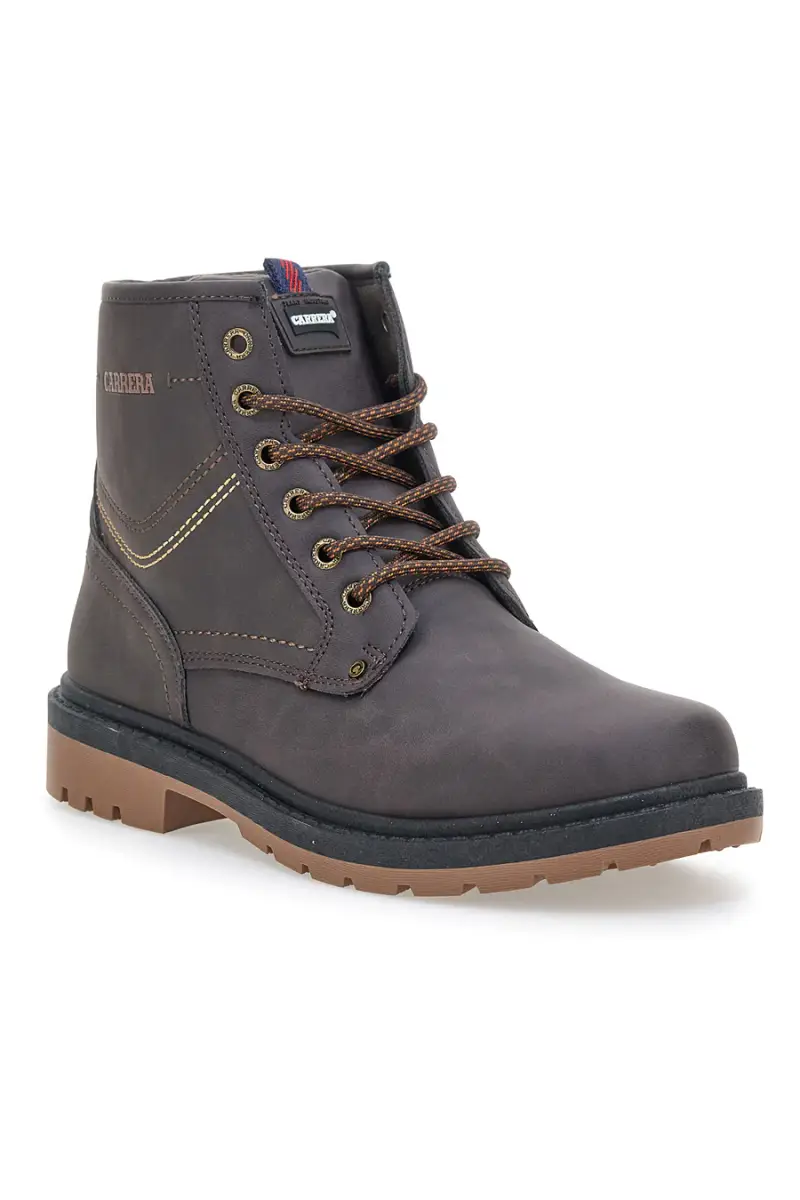 Anfibi marroni con suola carrarmato Carrera 75904 [CAFFE'] miniatura 2