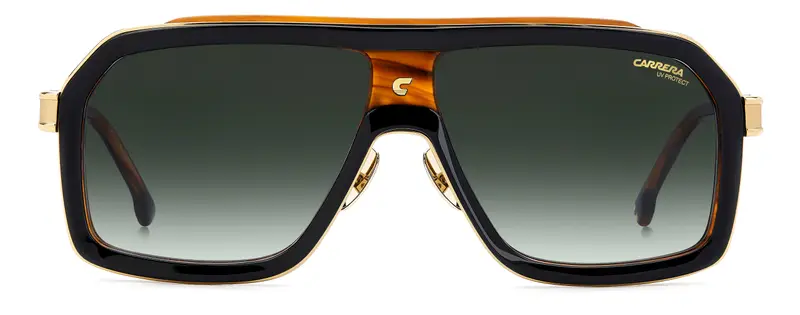 Carrera CA 1053/S/TI 37N/9K Occhiali da sole Verde Sfumato miniatura 3