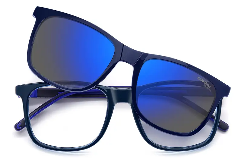 Carrera CA 8918/C PJP Montature da vista Blu Specchiato miniatura 2