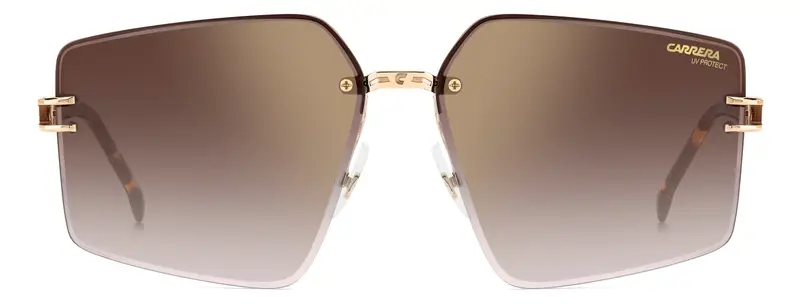Carrera CARRERA 1074/S 06J/YK Occhiali da sole Oro Specchiato miniatura 3