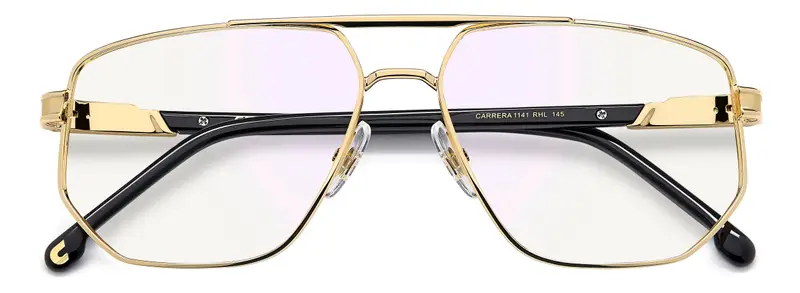 Carrera CARRERA 1141 RHL Montature da vista Blu Specchiato miniatura 2