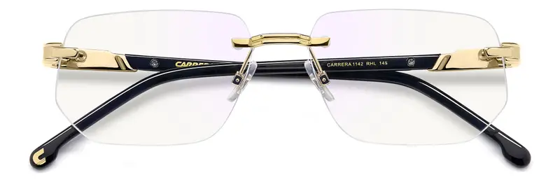 Carrera CARRERA 1142 RHL Montature da vista Blu Specchiato miniatura 2