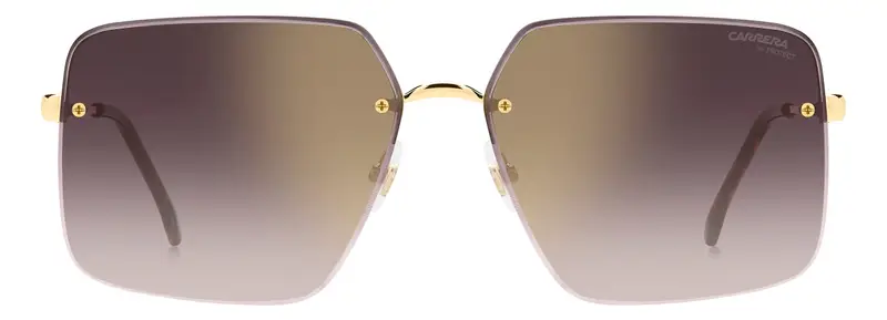 Carrera CARRERA 3044/S 0NR/YK Occhiali da sole Oro Specchiato miniatura 3