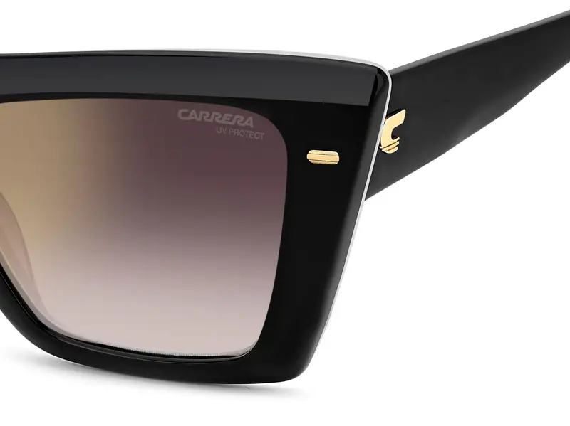 Carrera CARRERA 3046/S 80S/YK Occhiali da sole Oro Specchiato miniatura 3