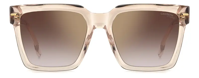 Carrera CARRERA 3067/S FWM/YK Occhiali da sole Oro Specchiato miniatura 3