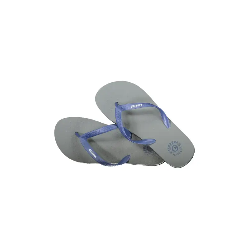 Ciabatte Uomo Grigie Infradito con Dettagli a Contrasto / Grigio