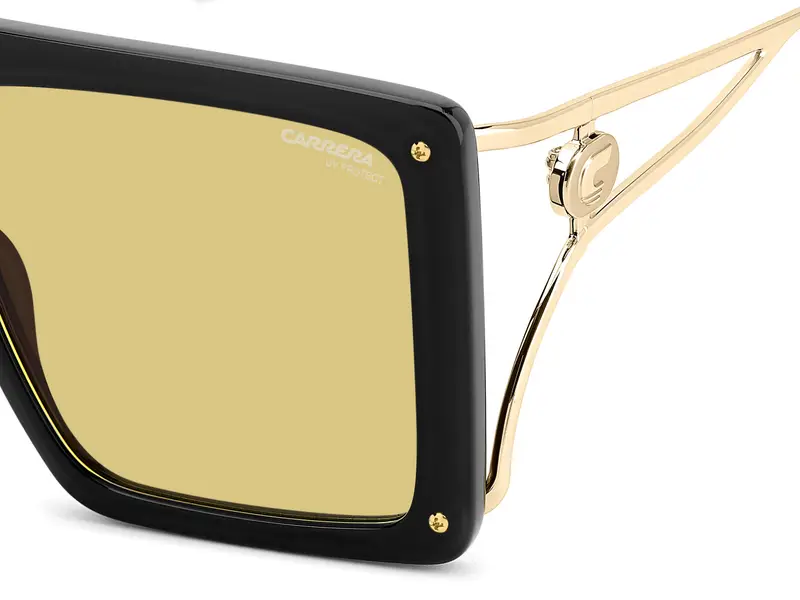 Carrera Occhiali da sole Donna Giallo 841738 miniatura 3