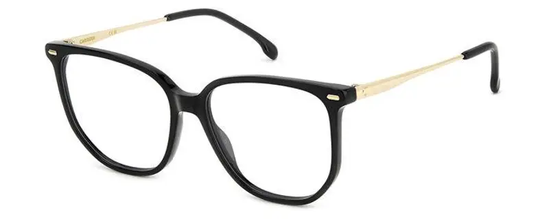 Carrera Donna CARRERA 3025 807 Montature da vista Acetato Nero  Squadrata