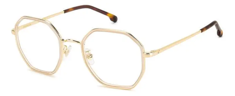 Carrera Donna CARRERA 3034 HAM Montature da vista Acciaio Champagne  Geometrica