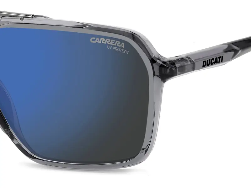 Carrera Ducati CARDUC 042/S R6S/XT Occhiali da sole Blu Specchiato miniatura 3