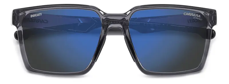 Carrera Ducati CARDUC 045/S R6S/XT Occhiali da sole Blu Specchiato miniatura 2