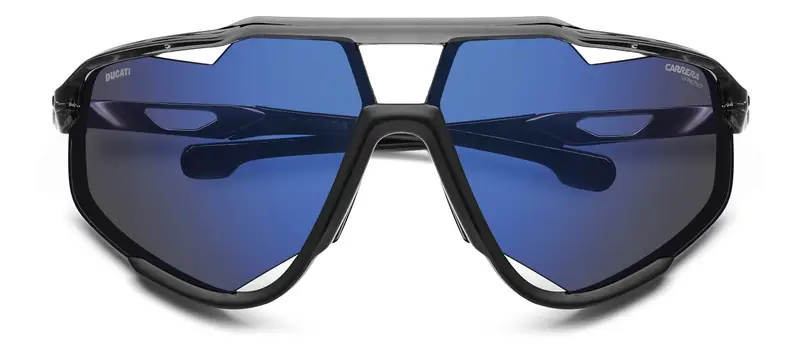 Carrera Ducati CARDUC 055/S KB7/XT Occhiali da sole Blu Specchiato miniatura 2