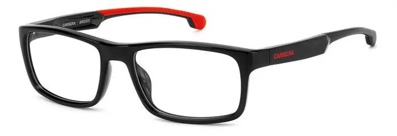 Carrera Ducati Uomo CARDUC 016 OIT Montature da vista Plastica Nero/Rosso  Squadrata