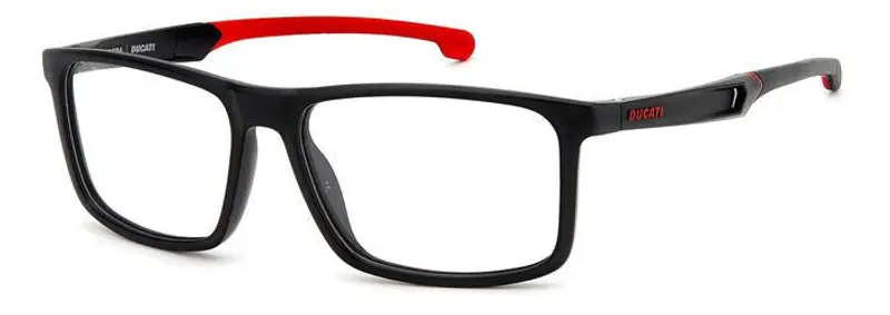 Carrera Ducati Uomo CARDUC 024 OIT Montature da vista Plastica Nero/Rosso  Geometrica