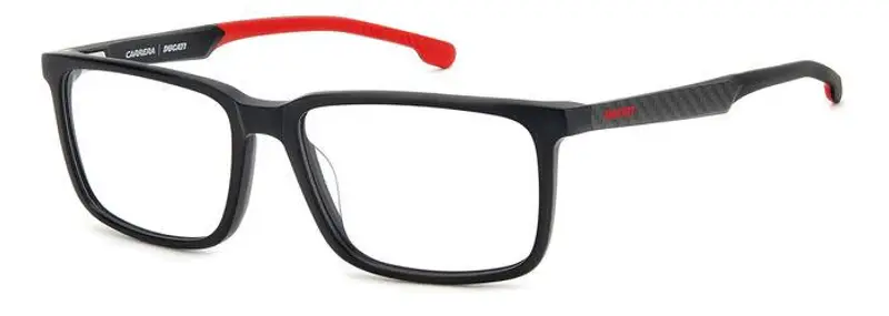 Carrera Ducati Uomo CARDUC 026 OIT Montature da vista Plastica Nero/Rosso  Geometrica