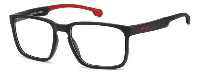 Carrera Ducati Uomo CARDUC 031 OIT Montature da vista Plastica Nero/Rosso  Squadrata