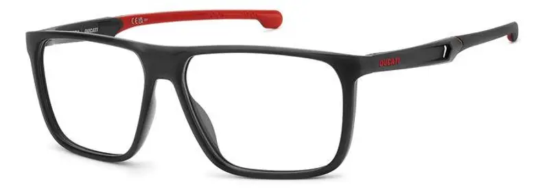 Carrera Ducati Uomo CARDUC 032 OIT Montature da vista Plastica Nero/Rosso  Squadrata