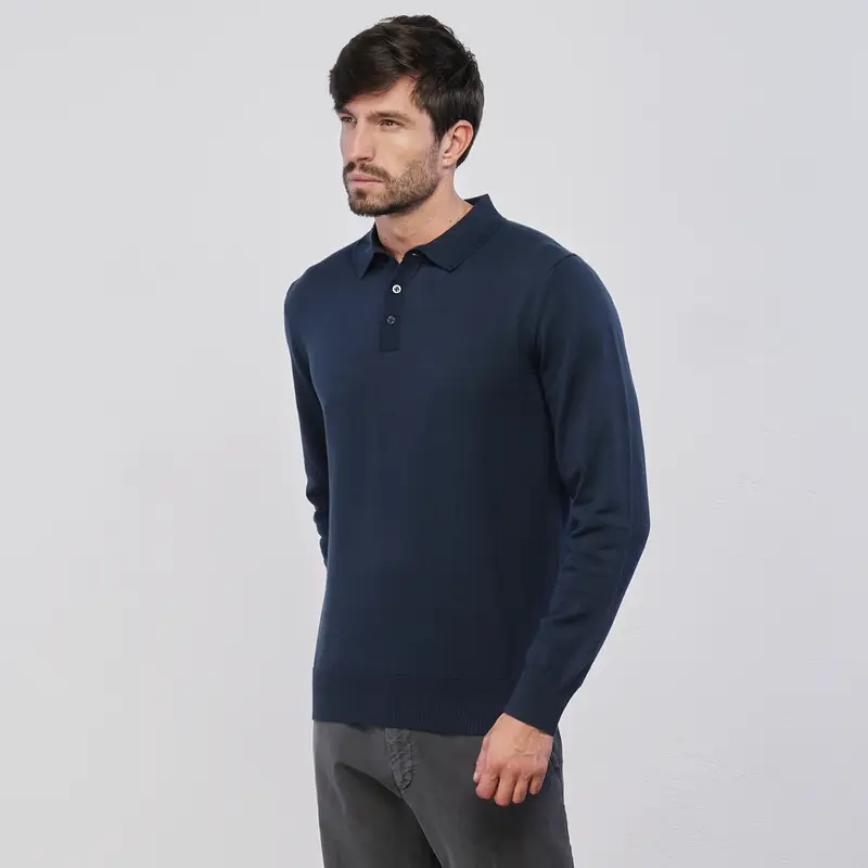 Carrera Polo Uomo Blu 3849631