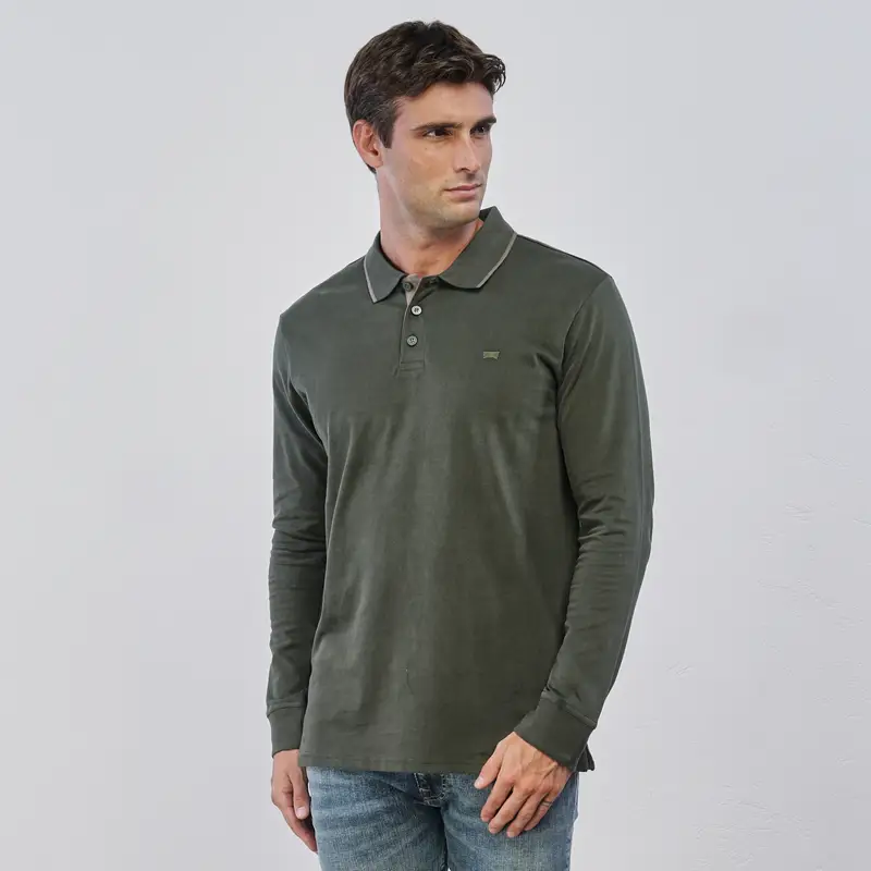 Carrera Polo Uomo Verde 3849623