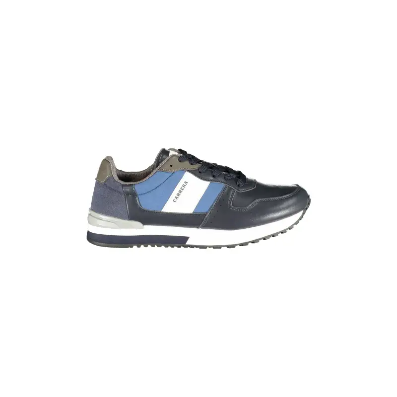 Scarpe Sneakers Uomo Blu con Dettagli a Contrasto / Blu