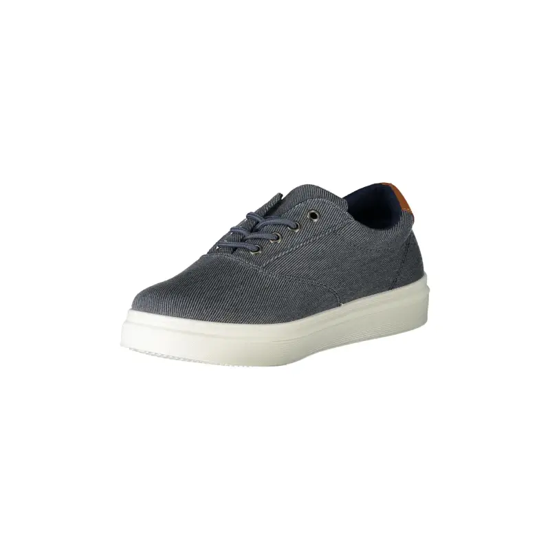 Scarpe Sneakers Uomo Blu con Dettagli a Contrasto / Blu miniatura 3