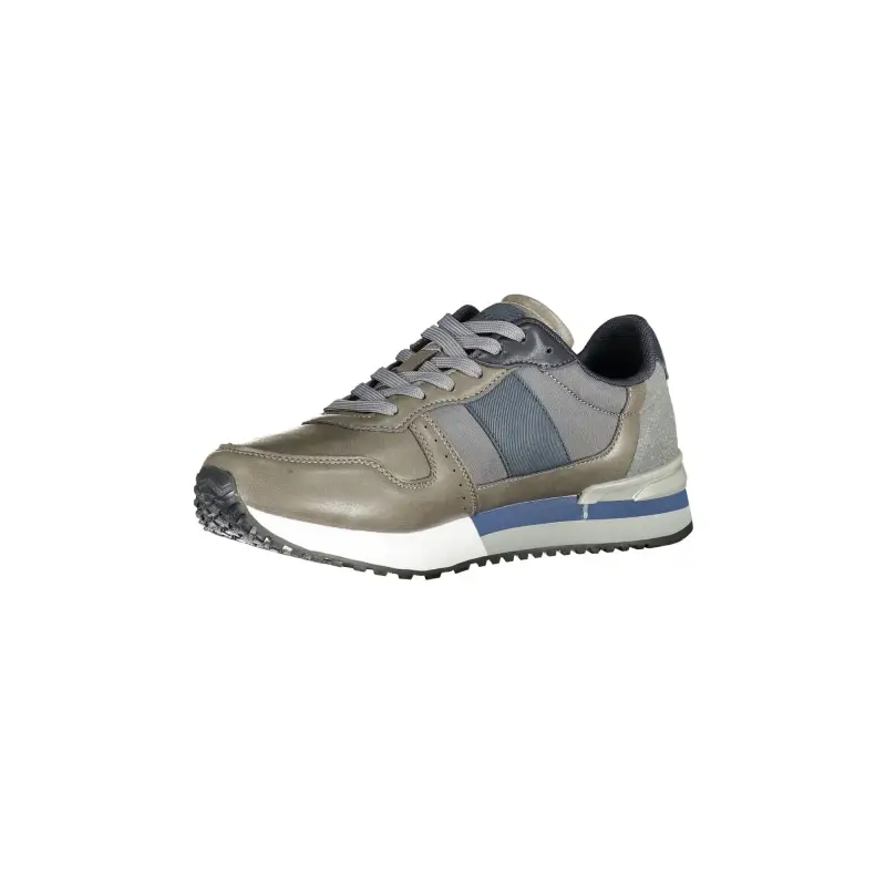 Scarpe Sneakers Uomo Marroni con Dettagli a Contrasto / Marrone miniatura 3