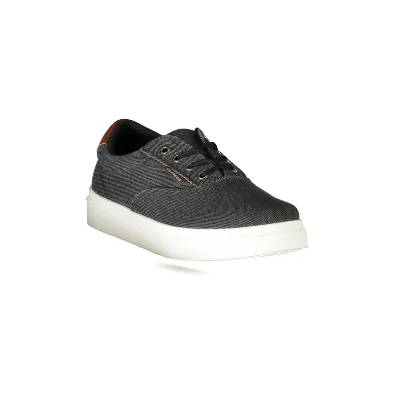 Scarpe Sneakers Uomo Nere con Dettagli a Contrasto / Nero miniatura 2