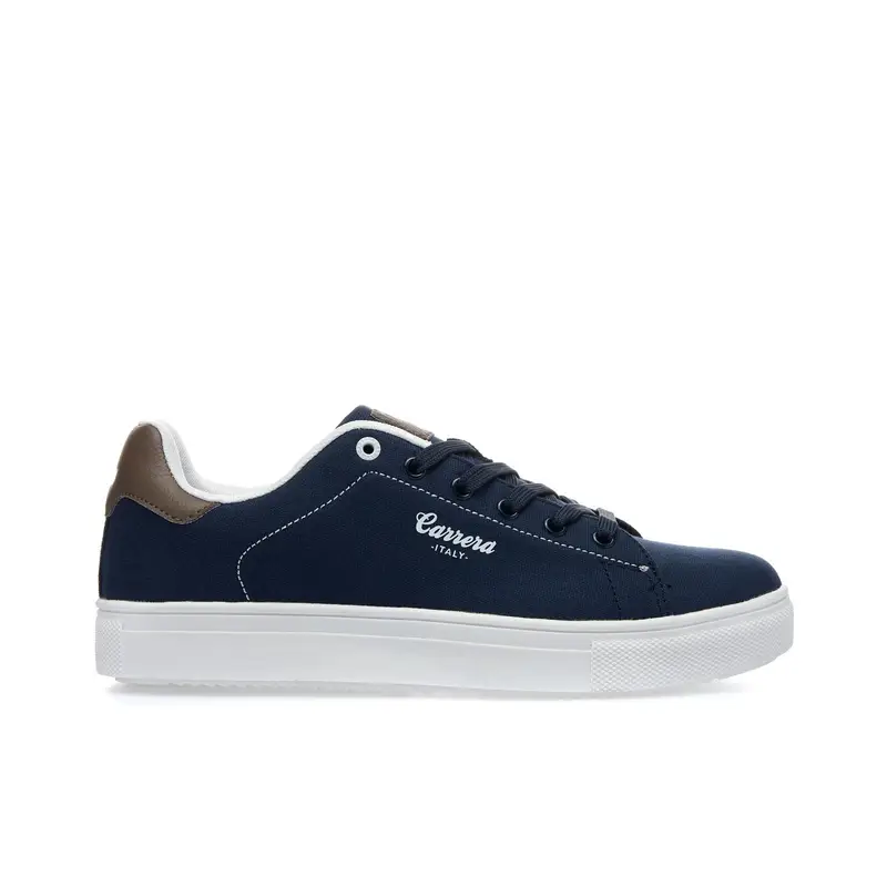 Sneakers blu da uomo in tela