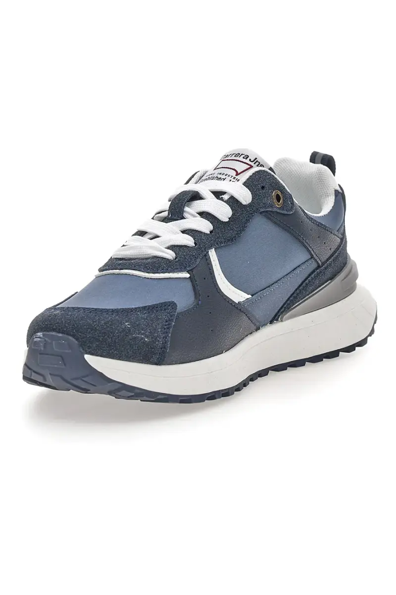 Sneakers Blu suola strutturata Carrera CAM45938J3538 [BLU] miniatura 3