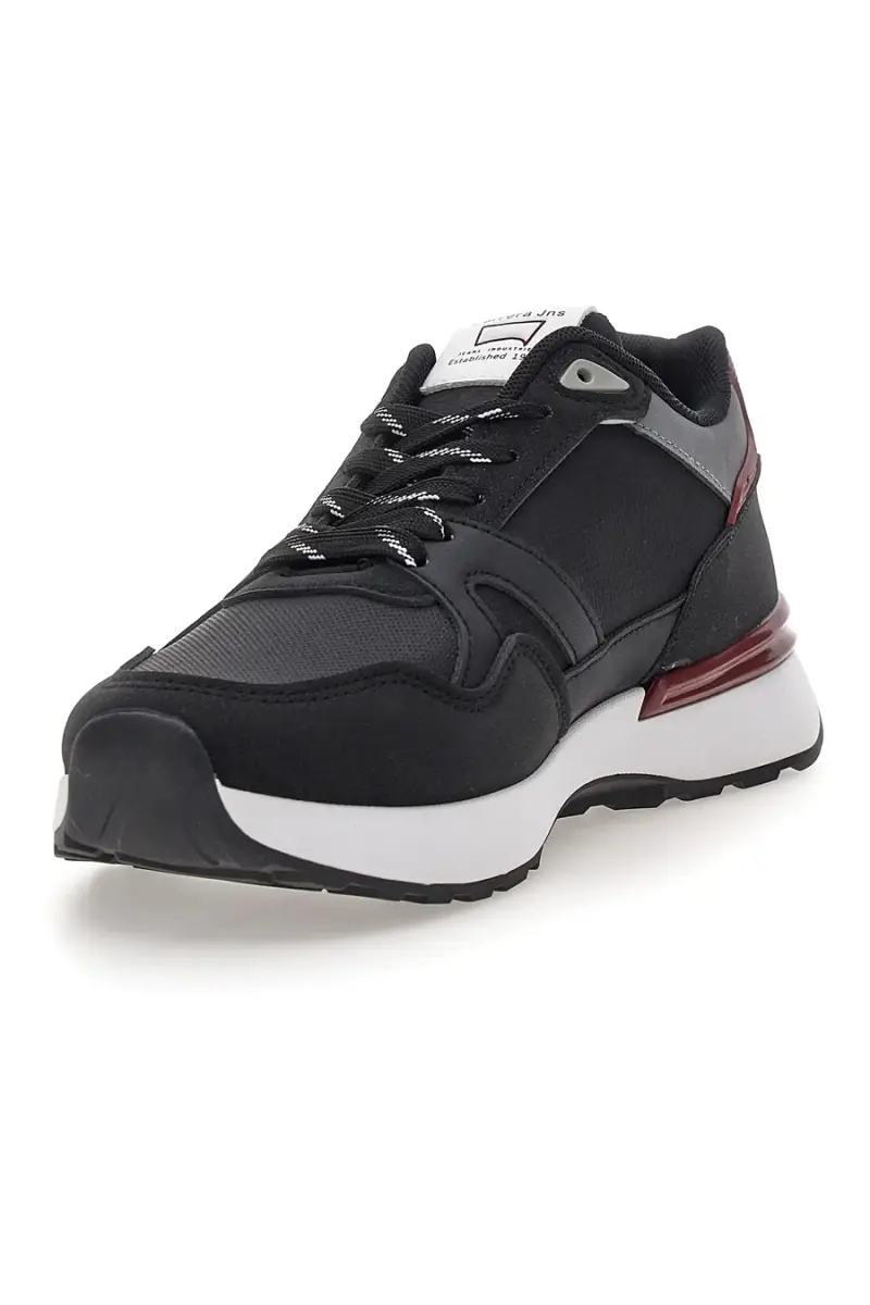 Sneakers nere con dettagli a contrasto Carrera CAM459332020 [NERO] miniatura 4